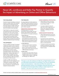 The Impact of Advertising on Audience Behaviour A News UK Case Study The Impact of Advertising on Audience Behaviour A News UK Case Study