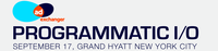 Programmatic I/O Programmatic I/O