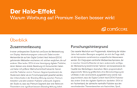 Der Halo-Effekt: Warum Werbung auf Premium Seiten besser wirkt Der Halo-Effekt: Warum Werbung auf Premium Seiten besser wirkt