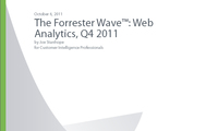 Forrester Wave Web Analytics Forrester Wave Web Analytics
