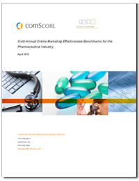 Online Marketing Effectiveness Benchmarks for Pharma 2012