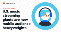 US Music Streaming Giants Are Now Mobile Audience Heavyweights US Music Streaming Giants Are Now Mobile Audience Heavyweights