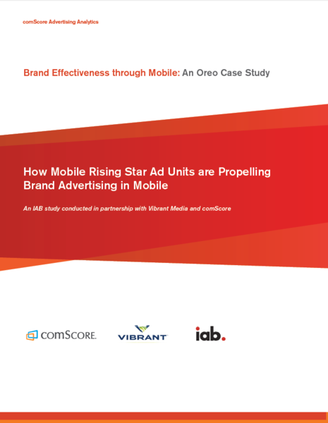 Brand Effectiveness through Mobile: An Oreo Case Study Brand Effectiveness through Mobile: An Oreo Case Study